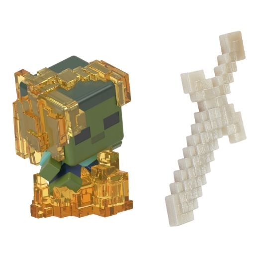 Imagine MINECRAFT MINI MODE SET EXPLORARE MINIERA GRI SI ALB