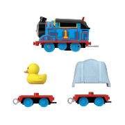 Imagine THOMAS LOCOMOTIVA MOTORIZATA THOMAS AGENT SECRET CU 2 VAGOANE