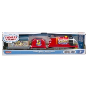 Imagine THOMAS LOCOMOTIVA MOTORIZATA GRAFFITI JAMES CU 2 VAGOANE
