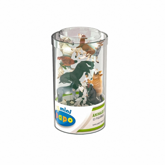 Imagine PAPO FIGURINA SET 13 MINIFIGURINE ANIMALE FERMA