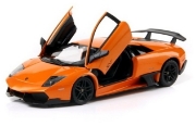 Imagine MASINUTA METALICA  LAMBORGHINI MURCIELAGO LP670-4 PORTOCALIU SCARA 1 LA 24