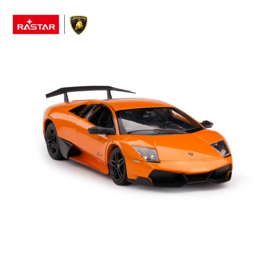 Imagine MASINUTA METALICA  LAMBORGHINI MURCIELAGO LP670-4 PORTOCALIU SCARA 1 LA 24