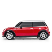 Imagine MASINA CU TELECOMANDA MINI COOPER ROSIE CU SCARA 1 LA 24