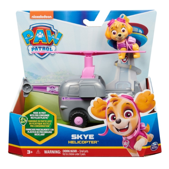 Imagine PATRULCA CATELUSILOR VEHICULE DE BAZA ECO CU FIGURINA SKYE