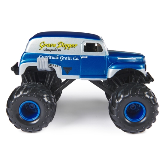 Imagine MONSTER JAM MASINUTA METALICA GRAVE DIGGER SCARA 1:24