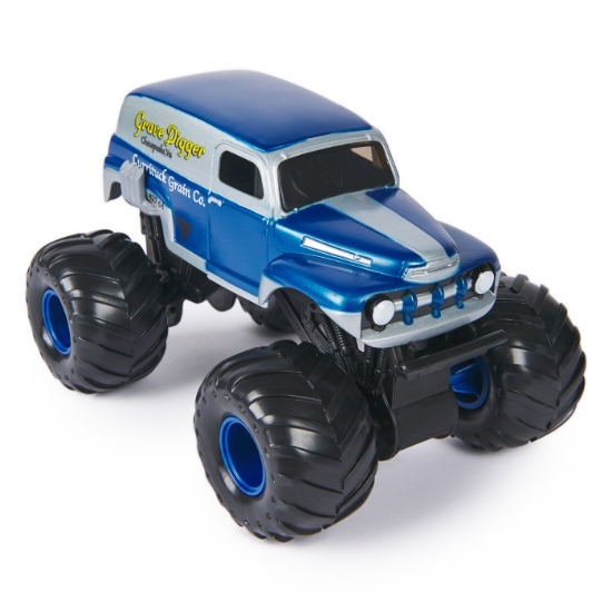 Imagine MONSTER JAM MASINUTA METALICA GRAVE DIGGER SCARA 1:24