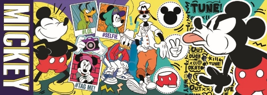 Imagine PUZZLE TREFL PANORAMA 500 LEGENDARUL MICKEY MOUSE