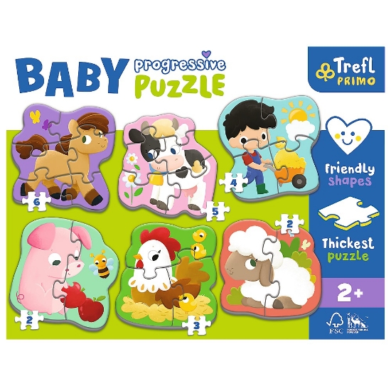 Imagine PUZZLE TREFL PRIMO BABY PROGRESSIVE FERMA
