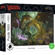 Imagine PUZZLE TREFL UFT 1000 DUNGEONS DRAGONS DRAGONUL VERDE