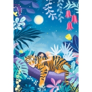Imagine PUZZLE TREFL UFT VELVET 500 TIGRUL DORMIND
