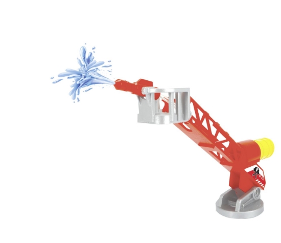 Imagine DICKIE SET STATIE DE POMPIERI SI SALVARE CU PULVERIZATOR DE APA SUNETE SI LUMINI