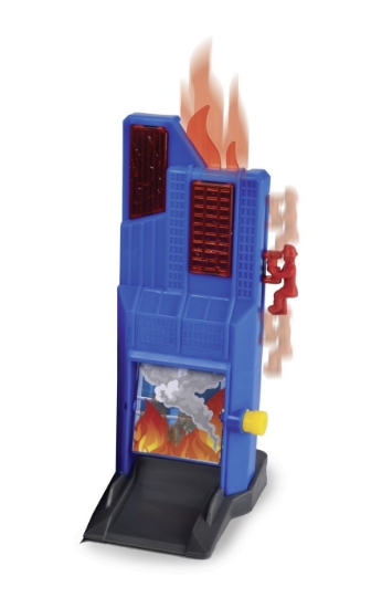 Imagine DICKIE SET STATIE DE POMPIERI SI SALVARE CU PULVERIZATOR DE APA SUNETE SI LUMINI