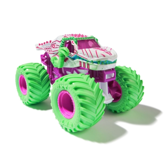 Imagine MONSTER JAM NITRO NEON MASINUTA METALICA THUNDERROARUS SCARA 1 LA 64
