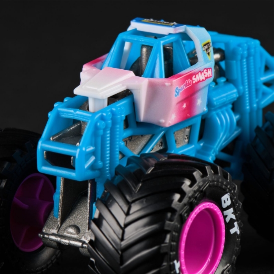 Imagine MONSTER JAM MASINUTA METALICA SPARKLE SMASH SCARA 1 LA 64