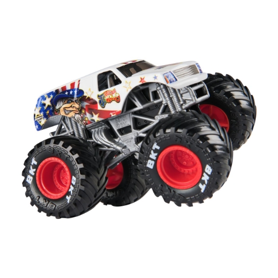 Imagine MONSTER JAM MASINUTA METALICA JESTER SCARA 1 LA 64