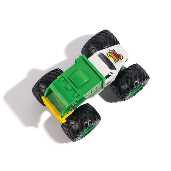 Imagine MONSTER JAM ON THE JOB MASINUTA METALICA CRUSH CYCLE SCARA 1 LA 64