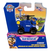 Imagine PATRULA CATELUSILOR PUP SQUAD RACERS AIR RESCUE VEHICUL METALIC CHASE SCARA 1 LA 55