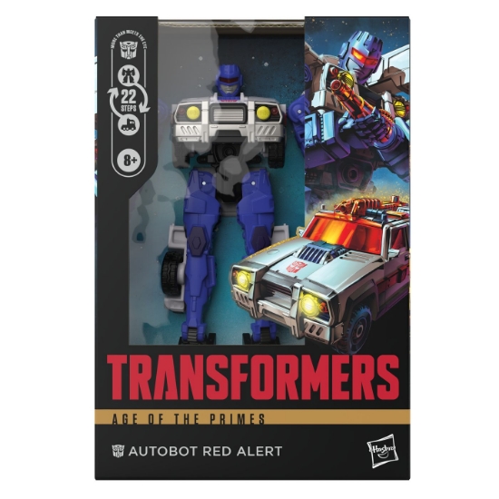 Imagine TRANSFORMERS AGE OF THE PRIMES ROBOT AUTOBOT RED ALERT CONVERTIBIL 