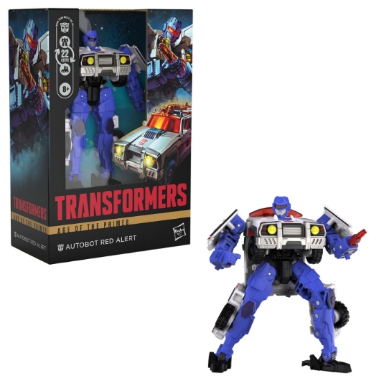Imagine TRANSFORMERS AGE OF THE PRIMES ROBOT AUTOBOT RED ALERT CONVERTIBIL 