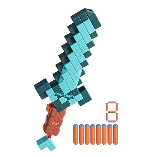 Imagine NERF BLASTER NERF MINECRAFT DIAMOND