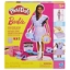 Imagine PLAY DOH BARBIE SET PLASTELINA BARBIE FASHIONISTA RUFFLES CREATII VESTIMENTARE