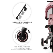 Imagine TRICICLETA KINDERKRAFT JAZZ 2, PINK