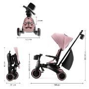 Imagine TRICICLETA KINDERKRAFT JAZZ 2, PINK