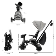 Imagine TRICICLETA KINDERKRAFT JAZZ 2, GREY