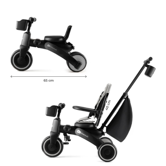 Imagine Tricicleta Kinderkraft JAZZ 2, Grey