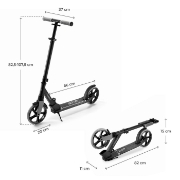 Imagine TROTINETA KINDERKRAFT FREELY, BLACK