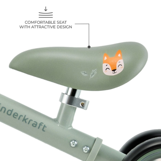Imagine Bicicleta de echilibru Kinderkraft Cutie Flash Green