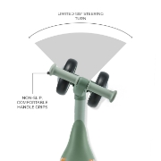 Imagine Bicicleta de echilibru Kinderkraft Cutie Flash Green