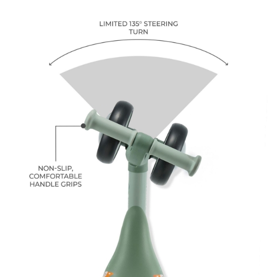 Imagine Bicicleta de echilibru Kinderkraft Cutie Flash Green