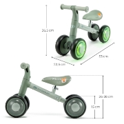 Imagine BICICLETA ECHILIBRU CUTIE FLASH, GREEN