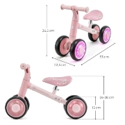 Imagine BICICLETA ECHILIBRU CUTIE FLASH, PINK