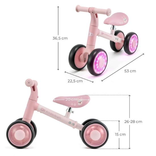 Imagine Bicicleta echilibru Cutie Flash, Pink