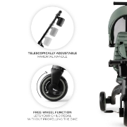 Imagine Tricicleta Kinderkraft JAZZ 2, Green