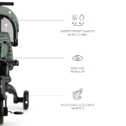 Imagine Tricicleta Kinderkraft JAZZ 2, Green