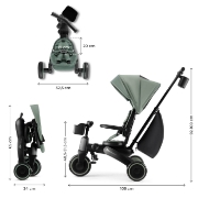 Imagine TRICICLETA KINDERKRAFT JAZZ 2, GREEN