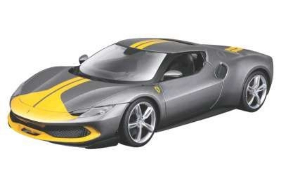 Imagine MAISTO MASINUTA METALICA SPEED ICONS 296 GTB ASSETTO FIORANO SCARA 1 LA 64