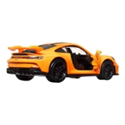 Imagine HOT WHEELS MASINUTA METALICA CU SISTEM PULL BACK PORSCHE 911 GT3 SCARA 1:43