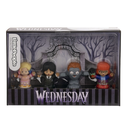 Imagine LITTLE PEOPLE WEDNESDAY SET 4 FIGURINE