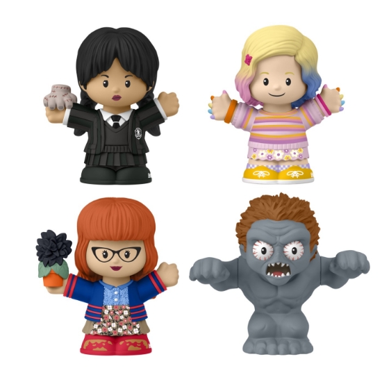 Imagine LITTLE PEOPLE WEDNESDAY SET 4 FIGURINE