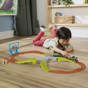 Imagine THOMAS SET DE JOACA TRENULET CU CIRCUIT SI ACCESORII WHIFFS RECYCLING RUN