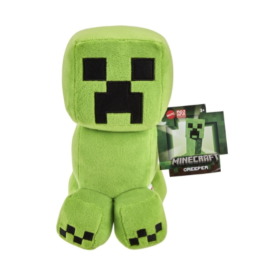 Imagine MINECRAFT FIGURINA DE PLUS CREEPER 20CM