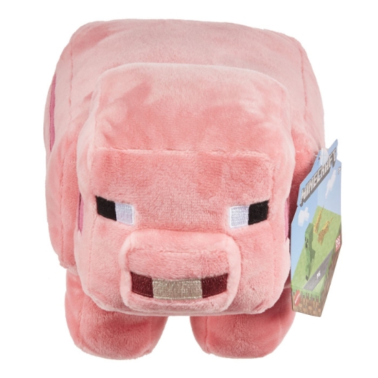 Imagine MINECRAFT FIGURINA DE PLUS PORCUSOR 20CM