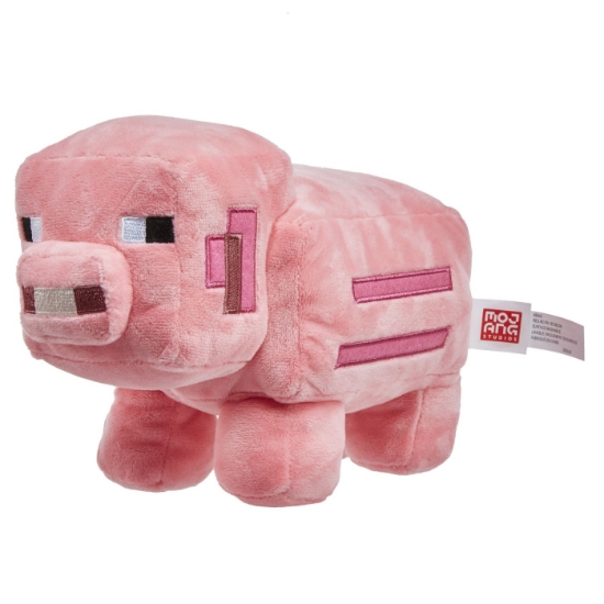 Imagine MINECRAFT FIGURINA DE PLUS PORCUSOR 20CM
