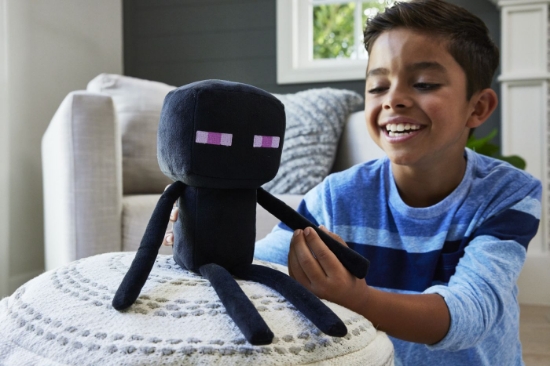 Imagine MINECRAFT FIGURINA DE PLUS ENDERMAN 20CM