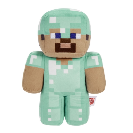 Imagine MINECRAFT FIGURINA DE PLUS  DIAMOND STEVE 20CM