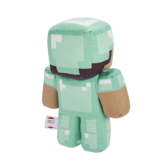 Imagine MINECRAFT FIGURINA DE PLUS  DIAMOND STEVE 20CM
